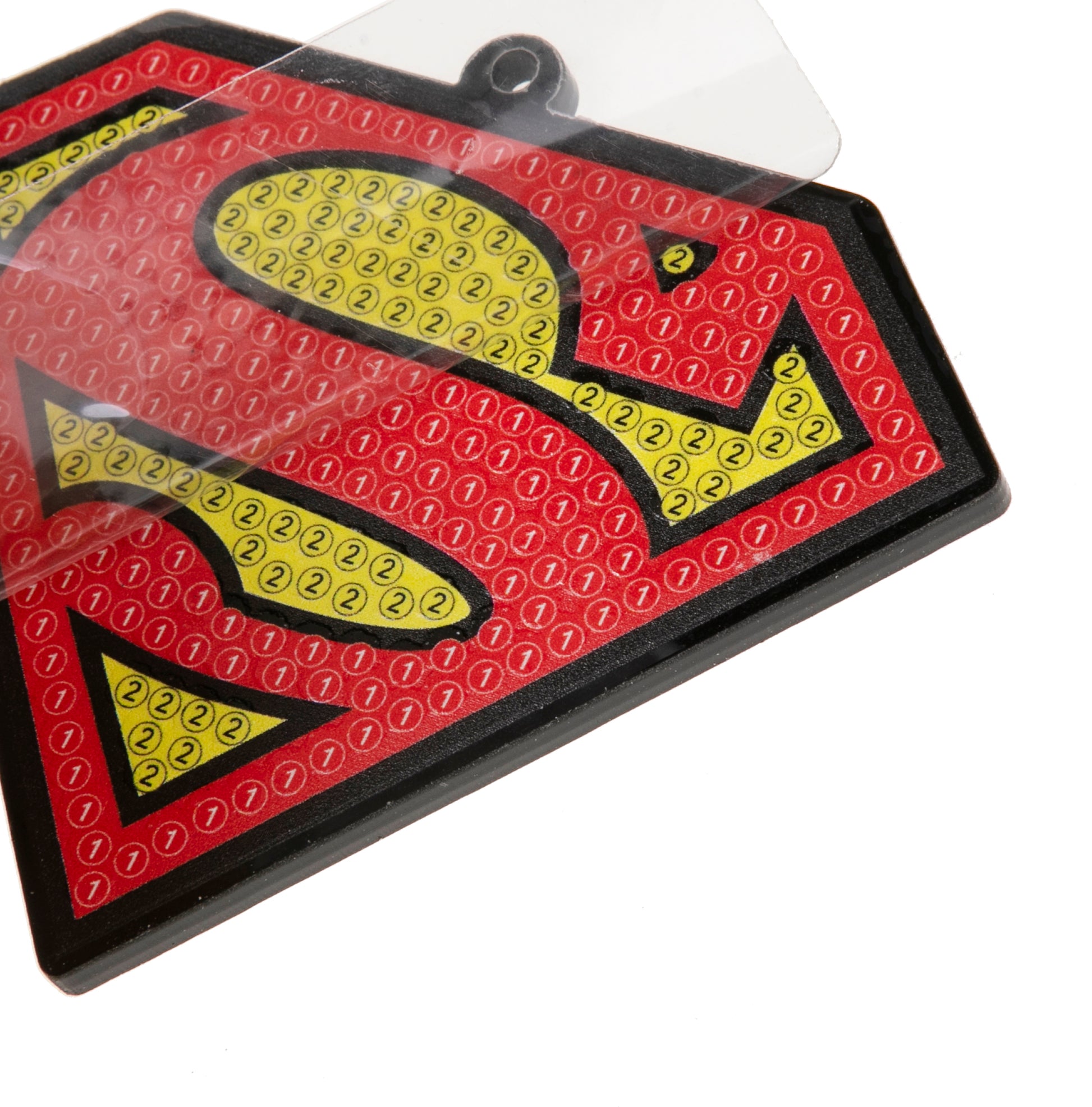Superman, Crystal Art Bag Charm Kit