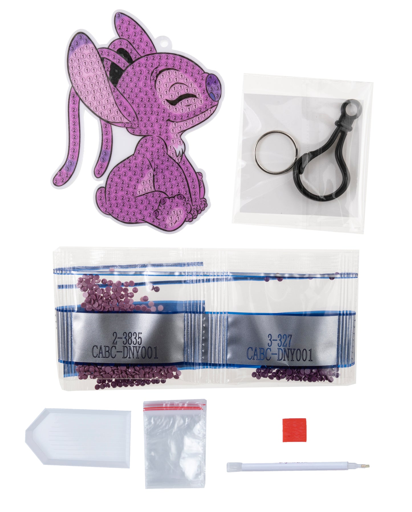 Angel Crystal Art Bag Charm Kit