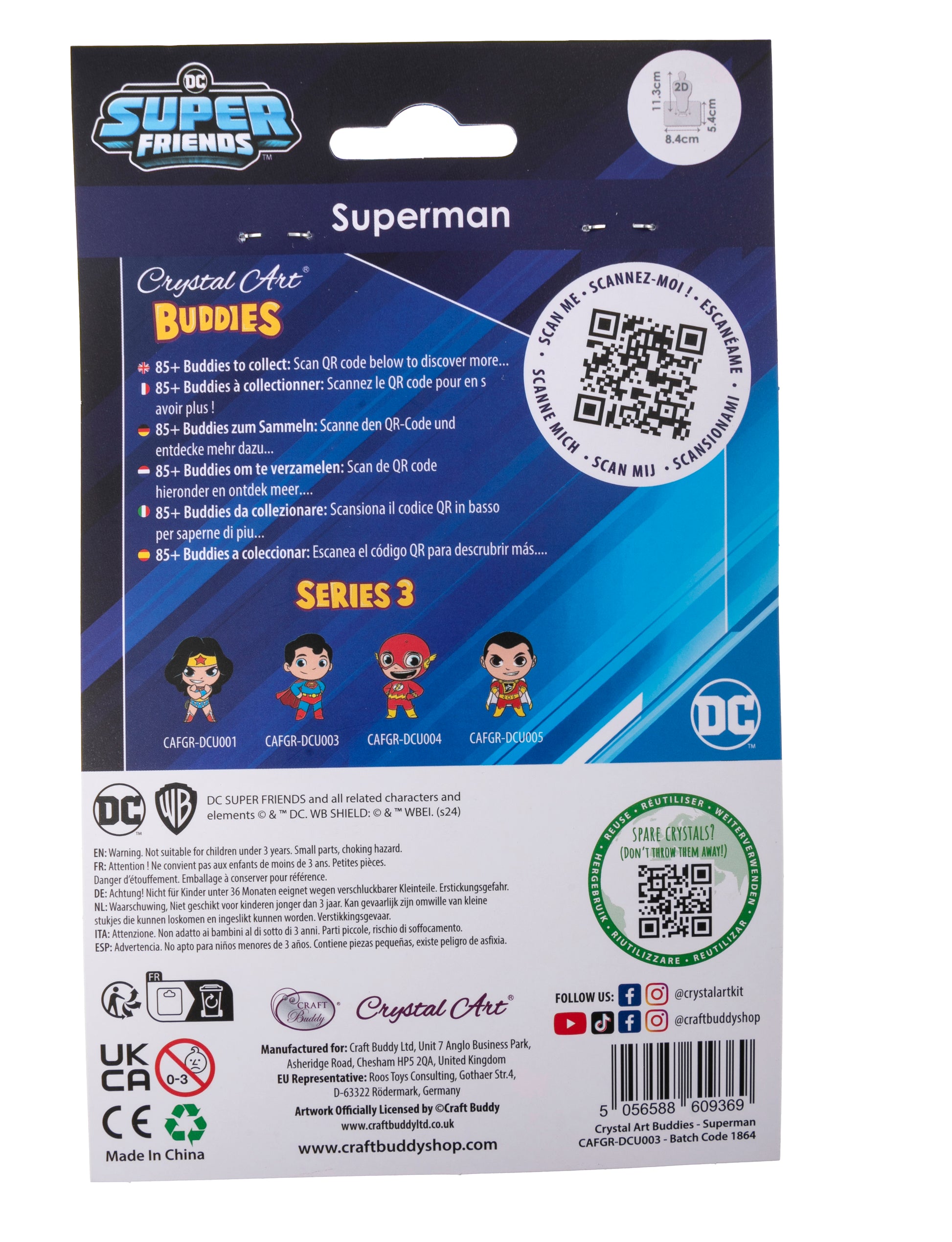 Superman Crystal Art Buddy