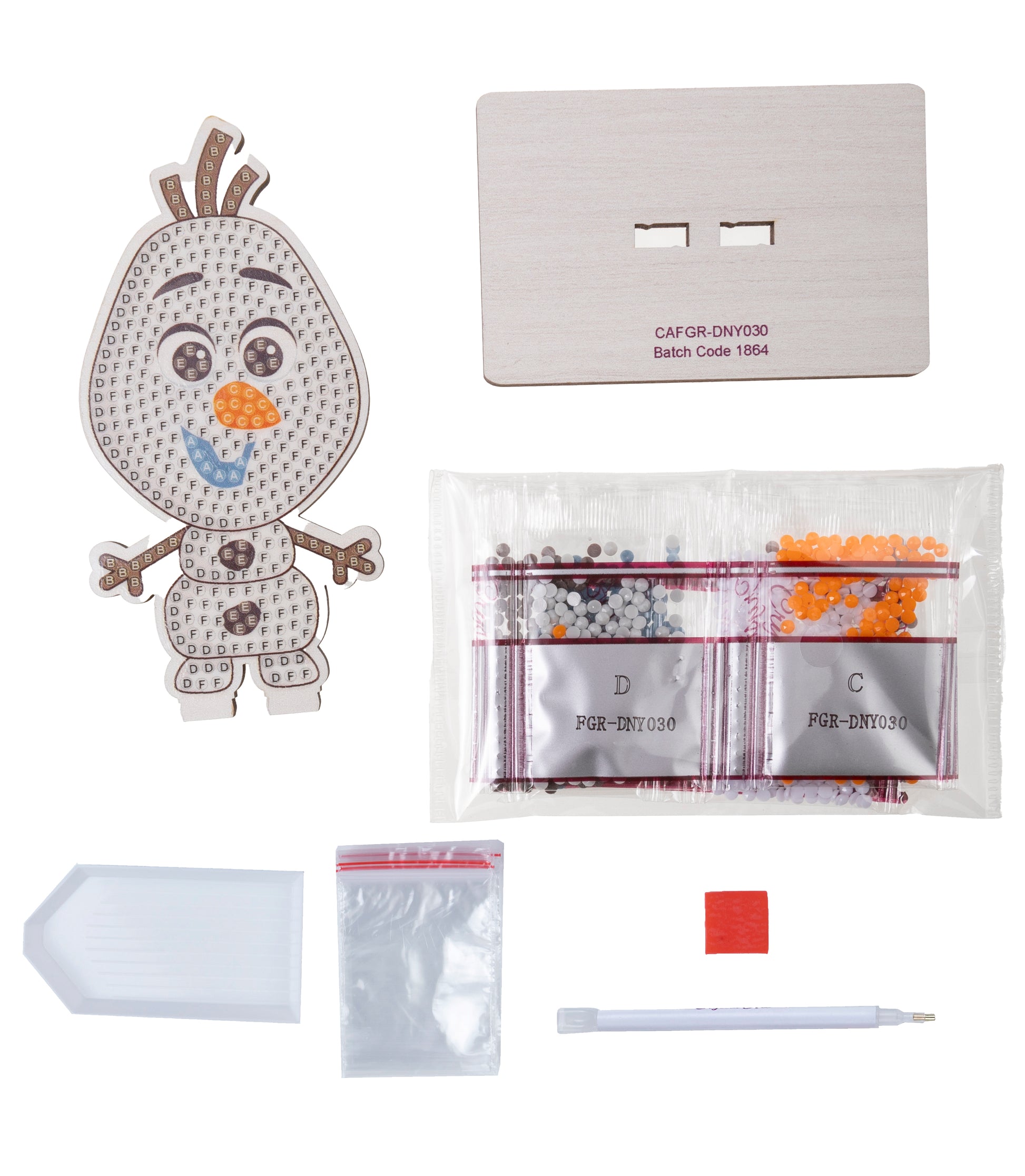 Olaf Crystal Art Buddy