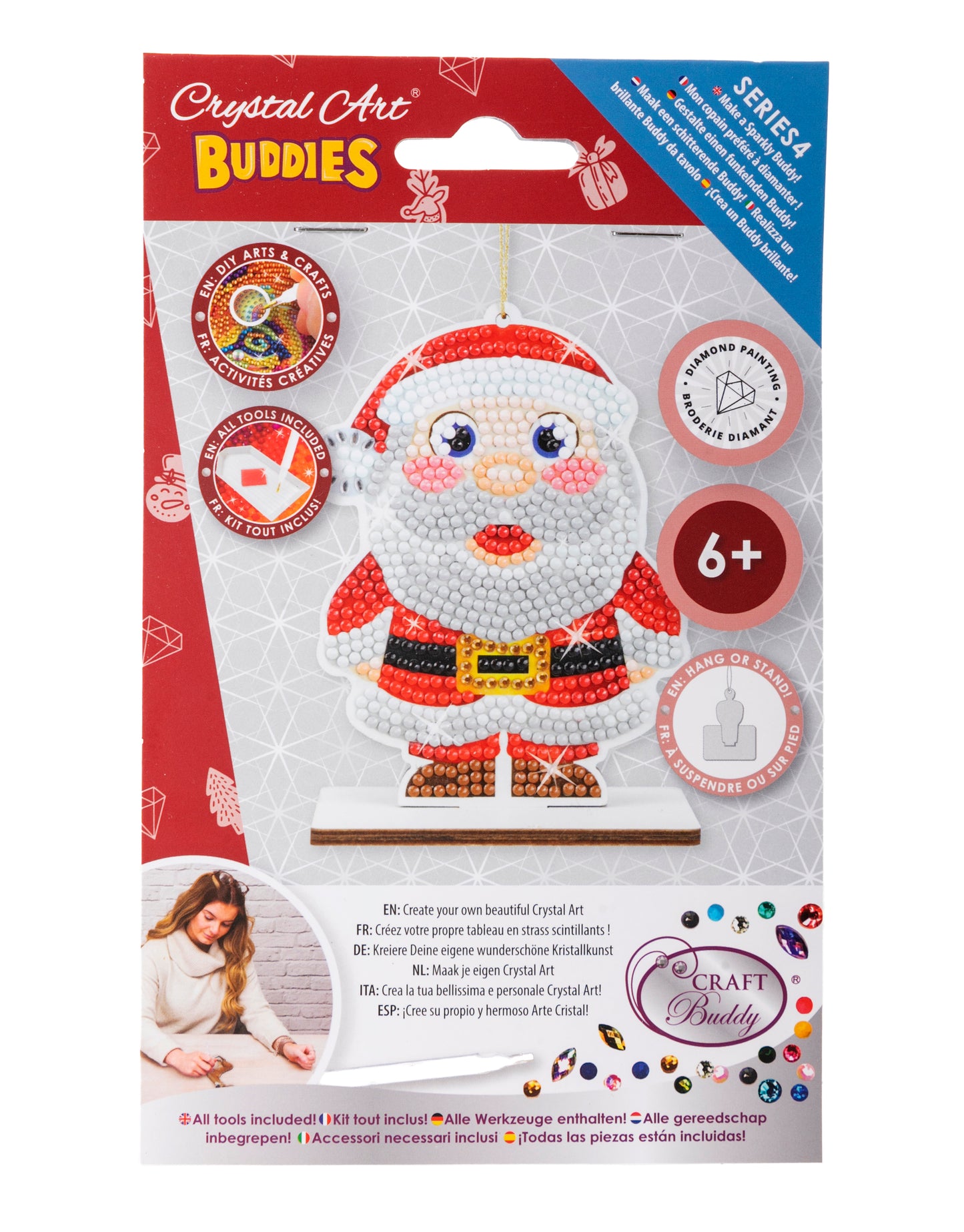 Santa Crystal Art Buddy