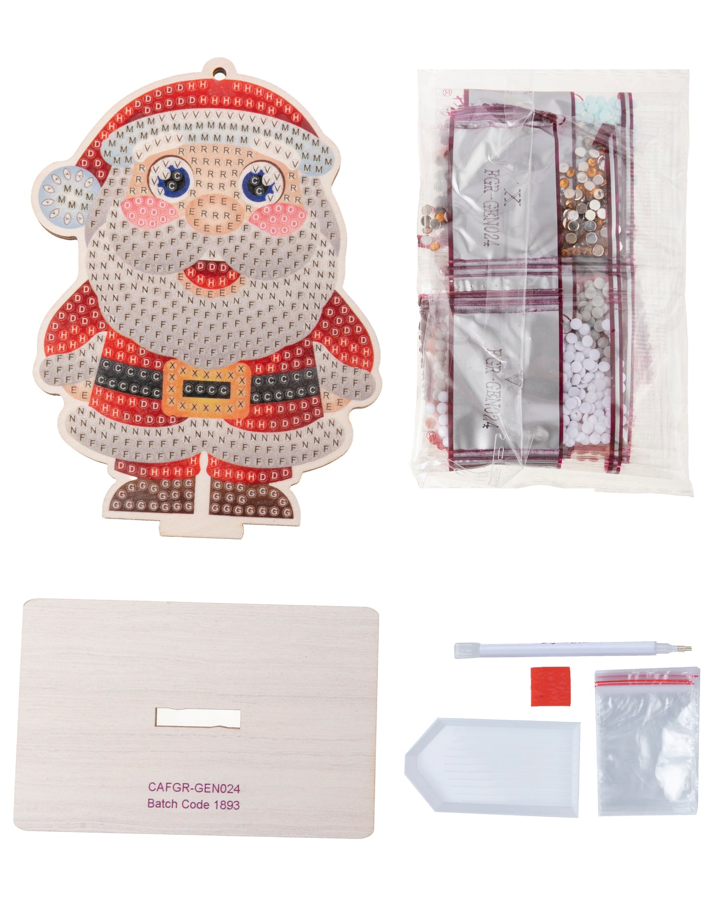 Santa Crystal Art Buddy