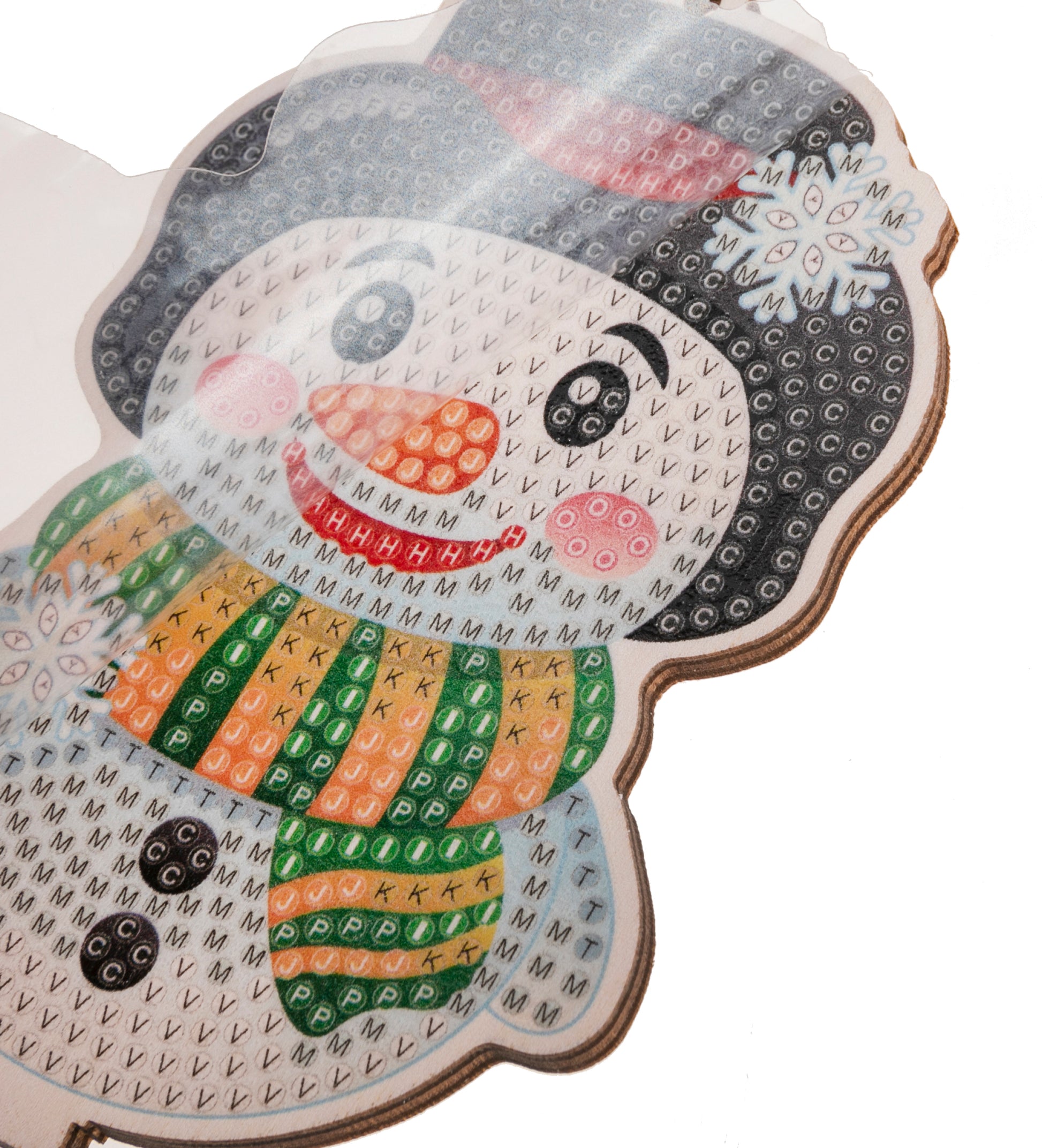 Snowman Crystal Art Buddy