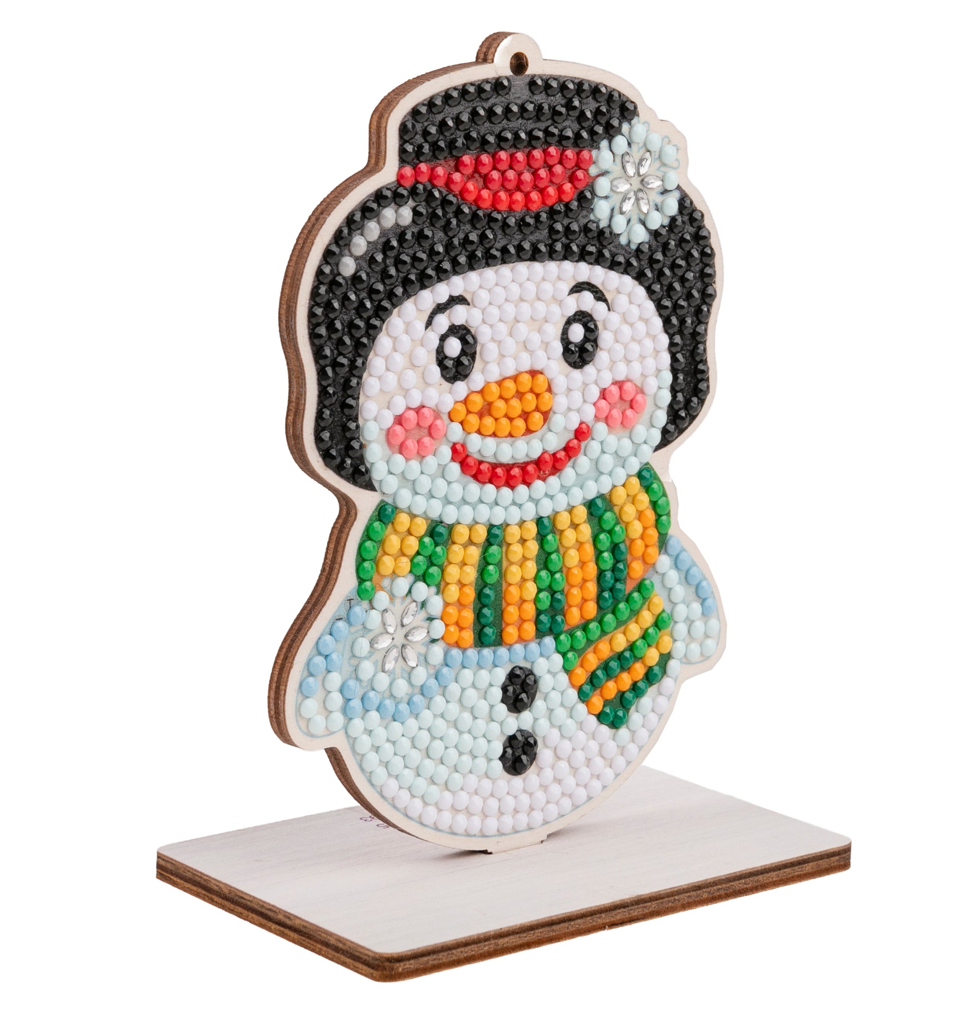 Snowman Crystal Art Buddy