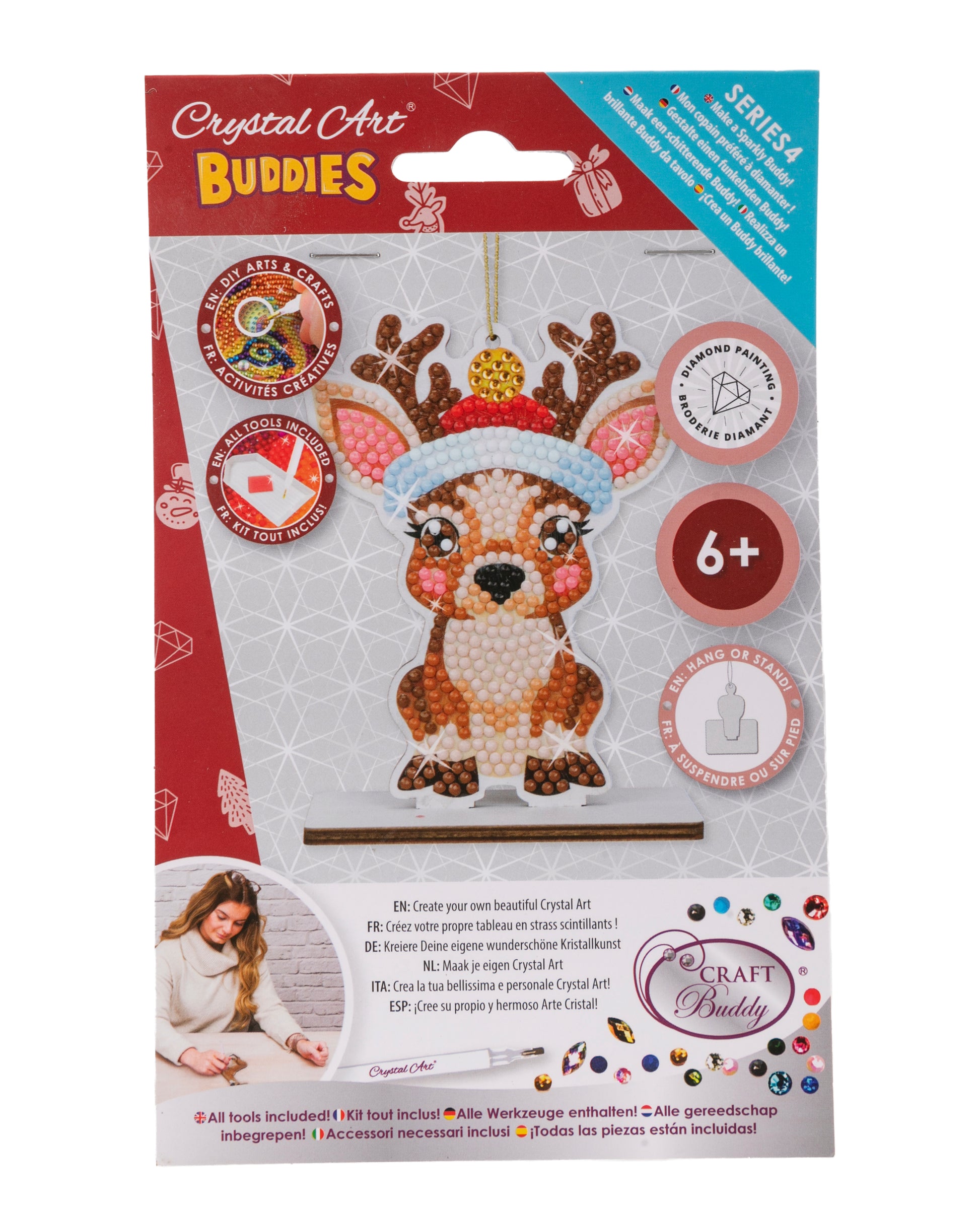 Raindeer Crystal Art Buddy