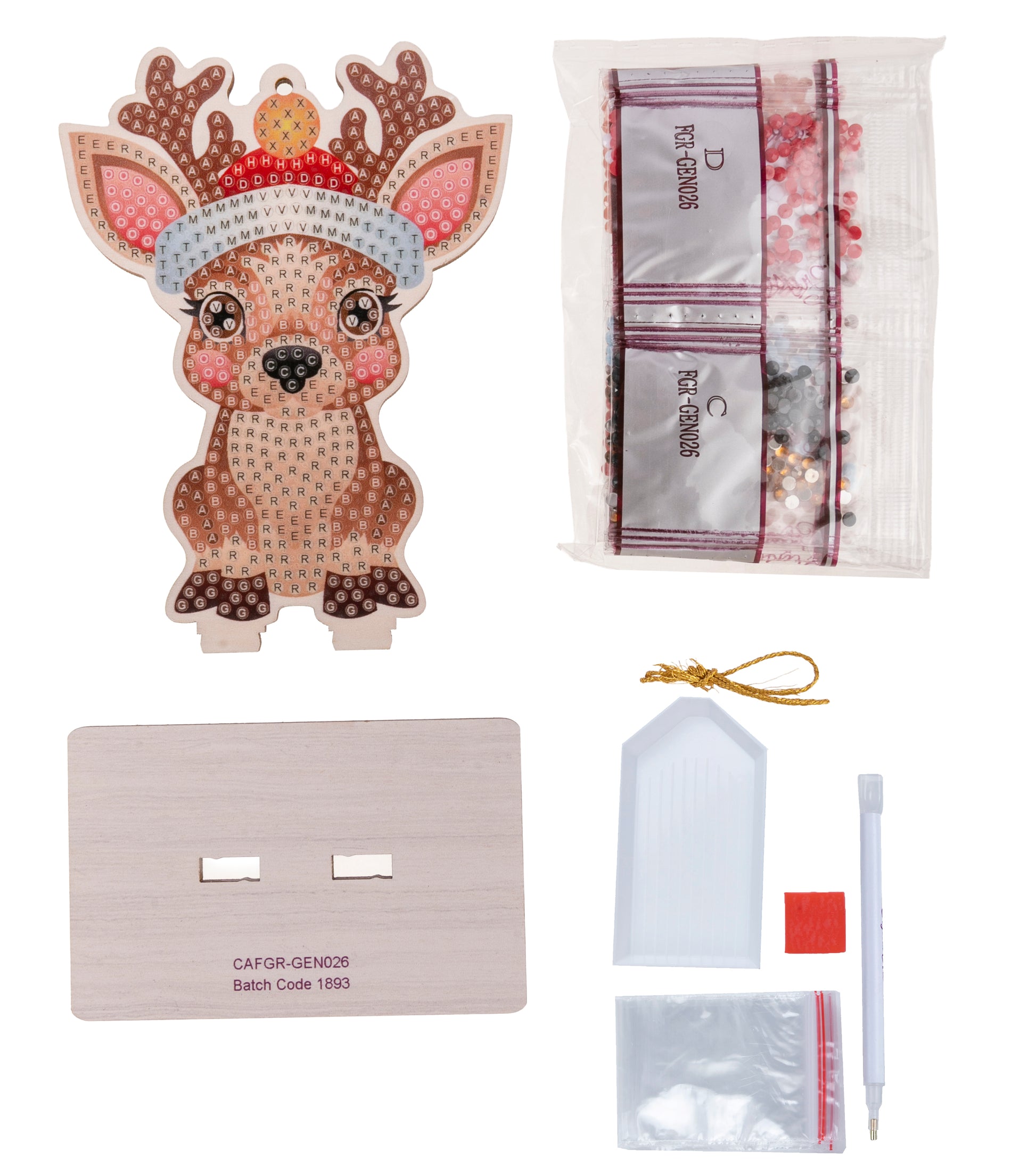Raindeer Crystal Art Buddy