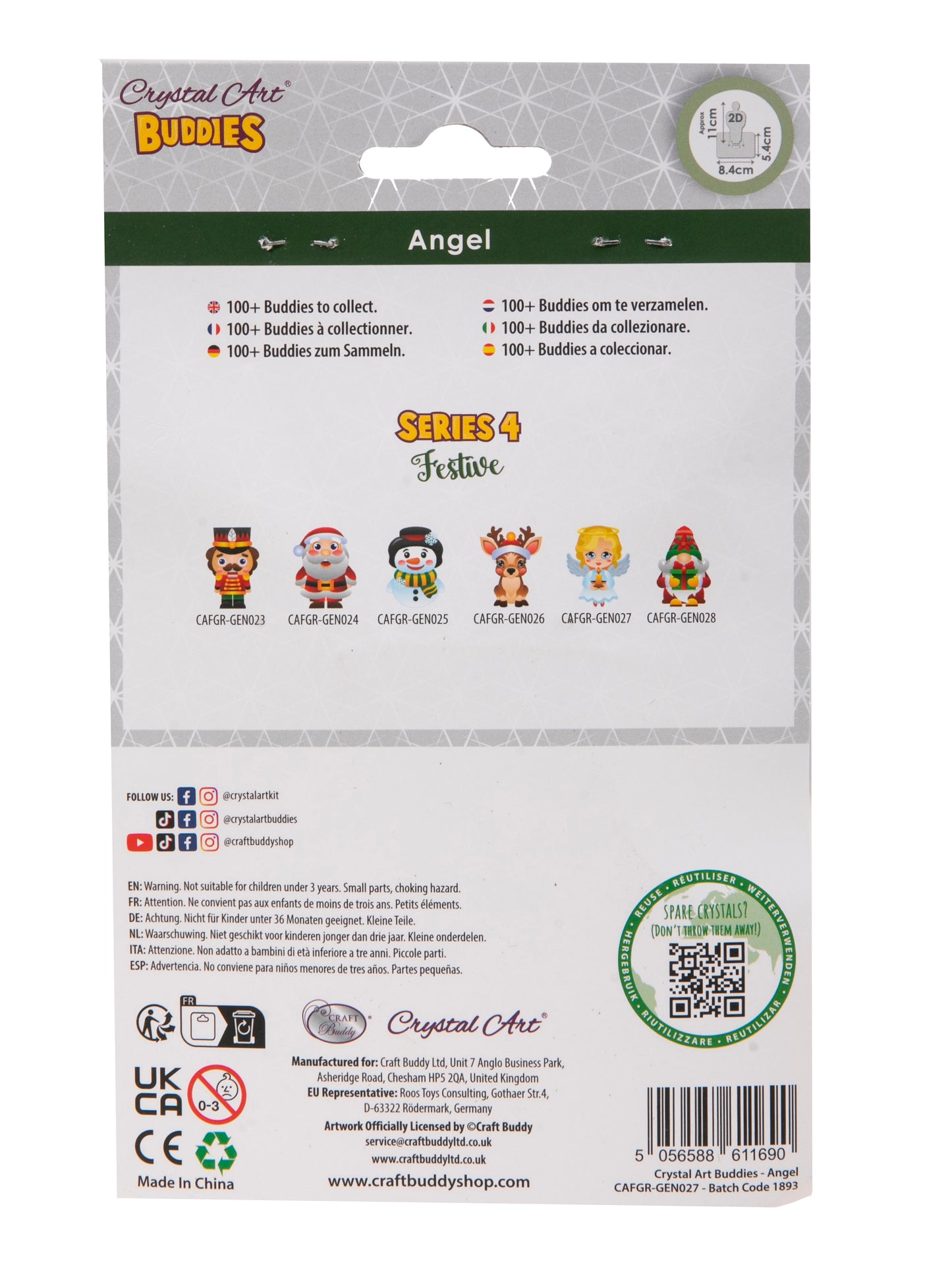 Angel Crystal Art Buddy