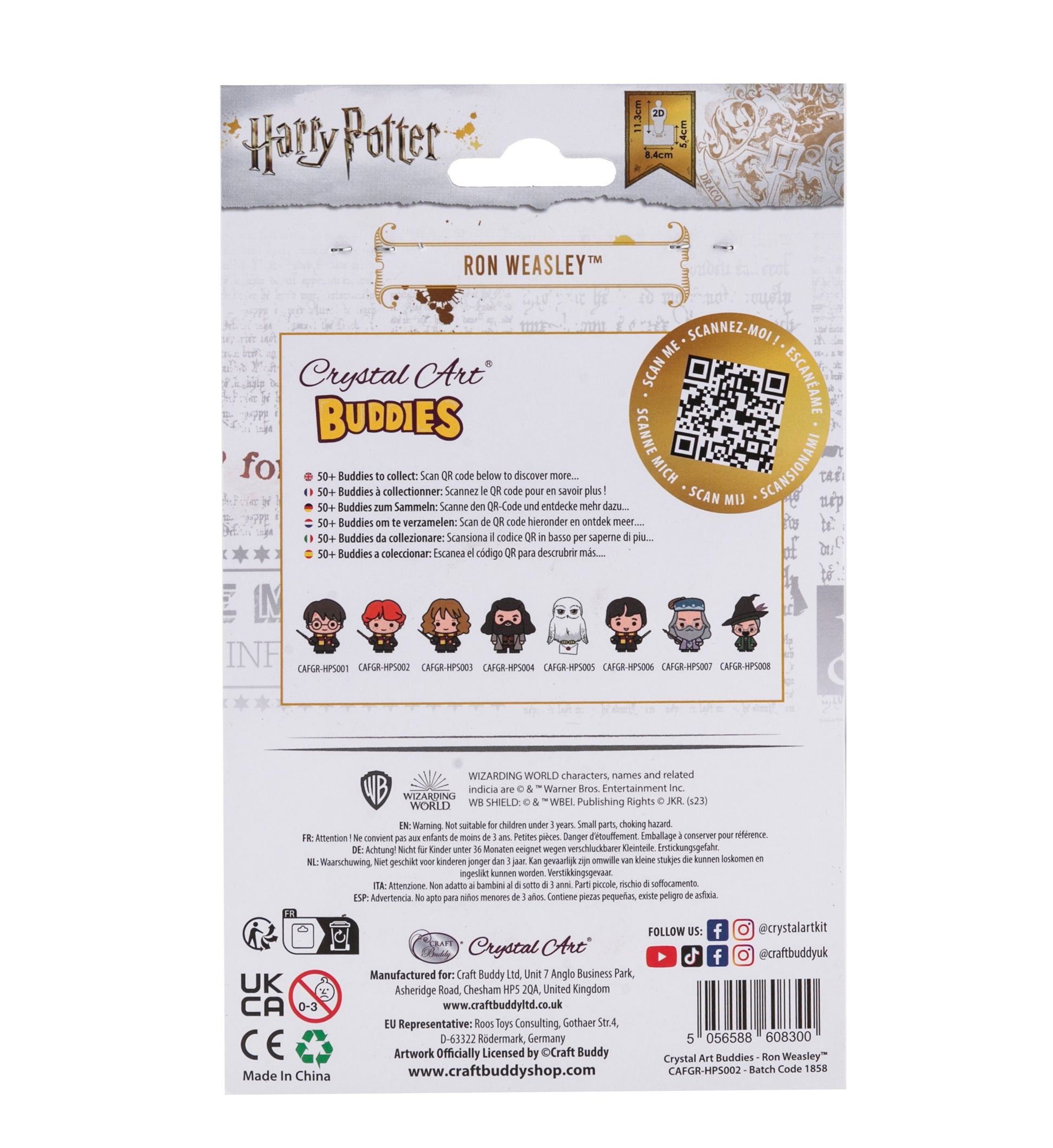 Ron Weasley, Crystal Art Buddy