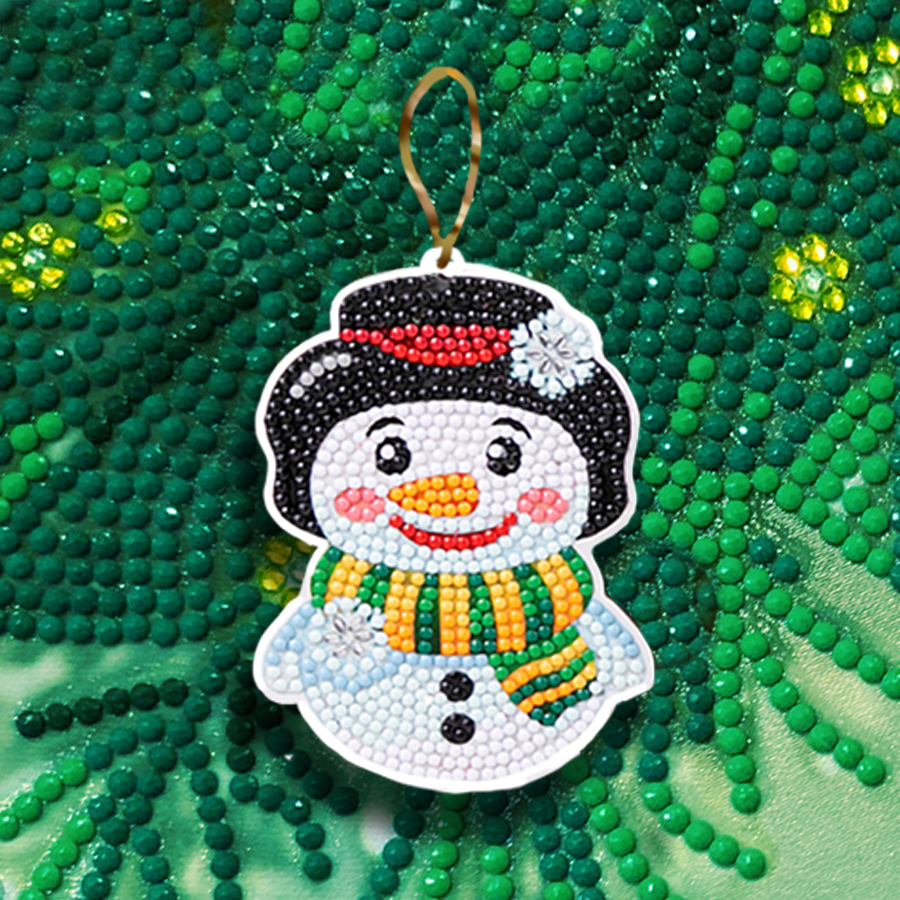 Snowman Crystal Art Buddy