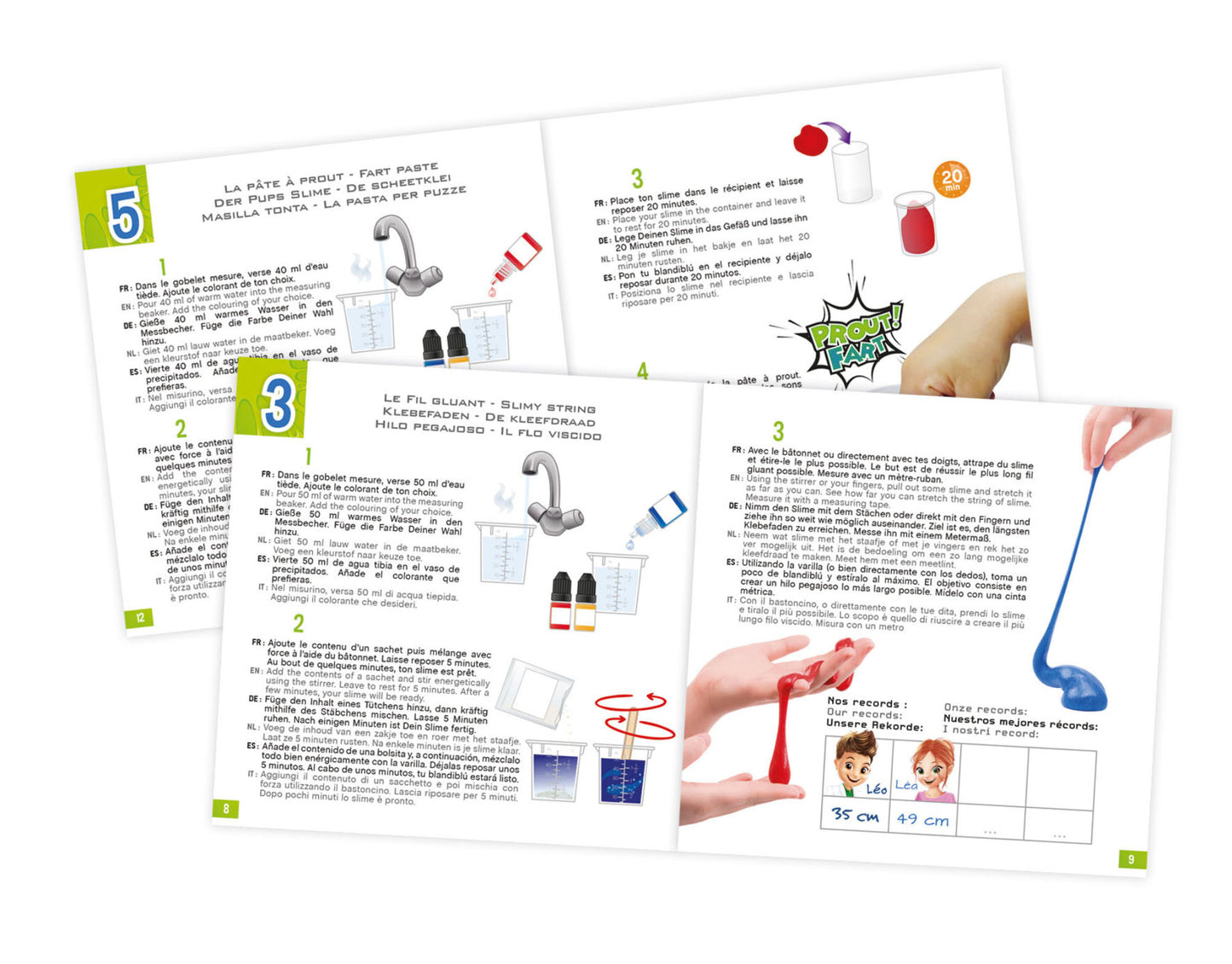 Buki France Mini Lab Slime