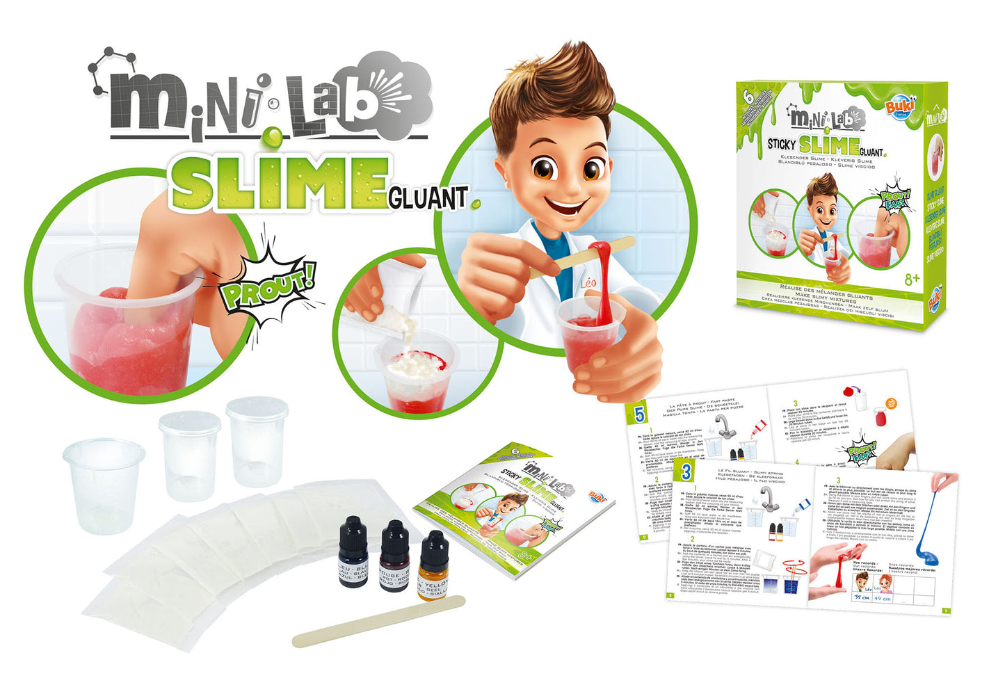 Buki France Mini Lab Slime