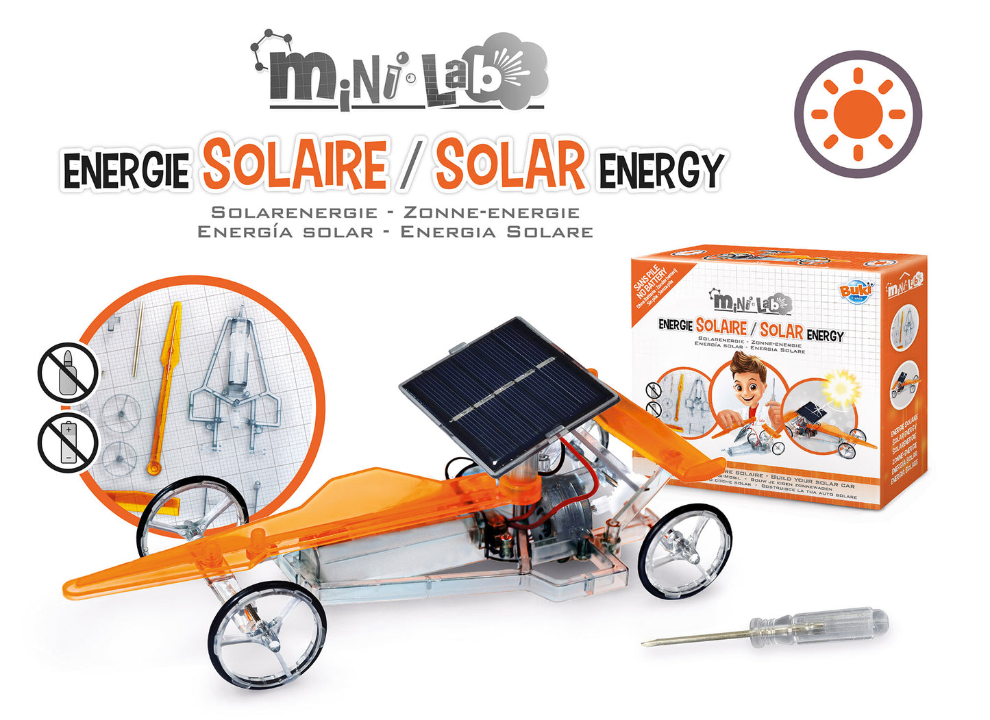 Buki France Mini Solar Car