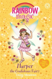Rainbow Magic: Harper the Confidence Fairy : Three Stories in One! by Daisy Meadows