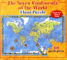 Seven Continents of the World Floor Puzzle