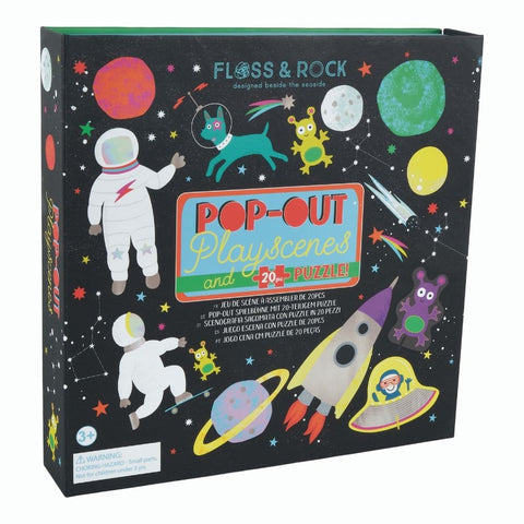 Floss & Rock - Pop Out Play Scene – Space