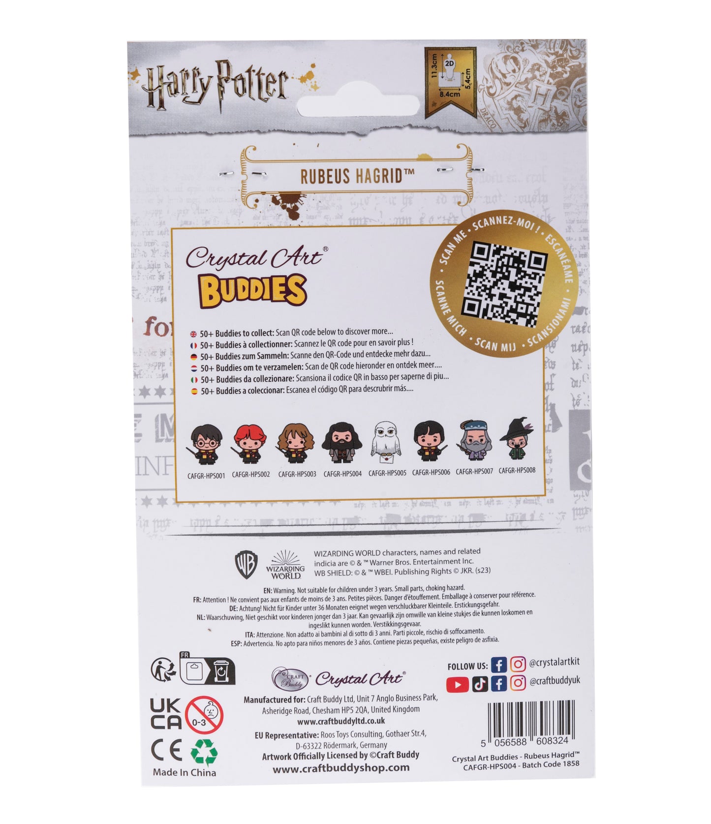 Rubeus Hagrid - Crystal Art Buddy