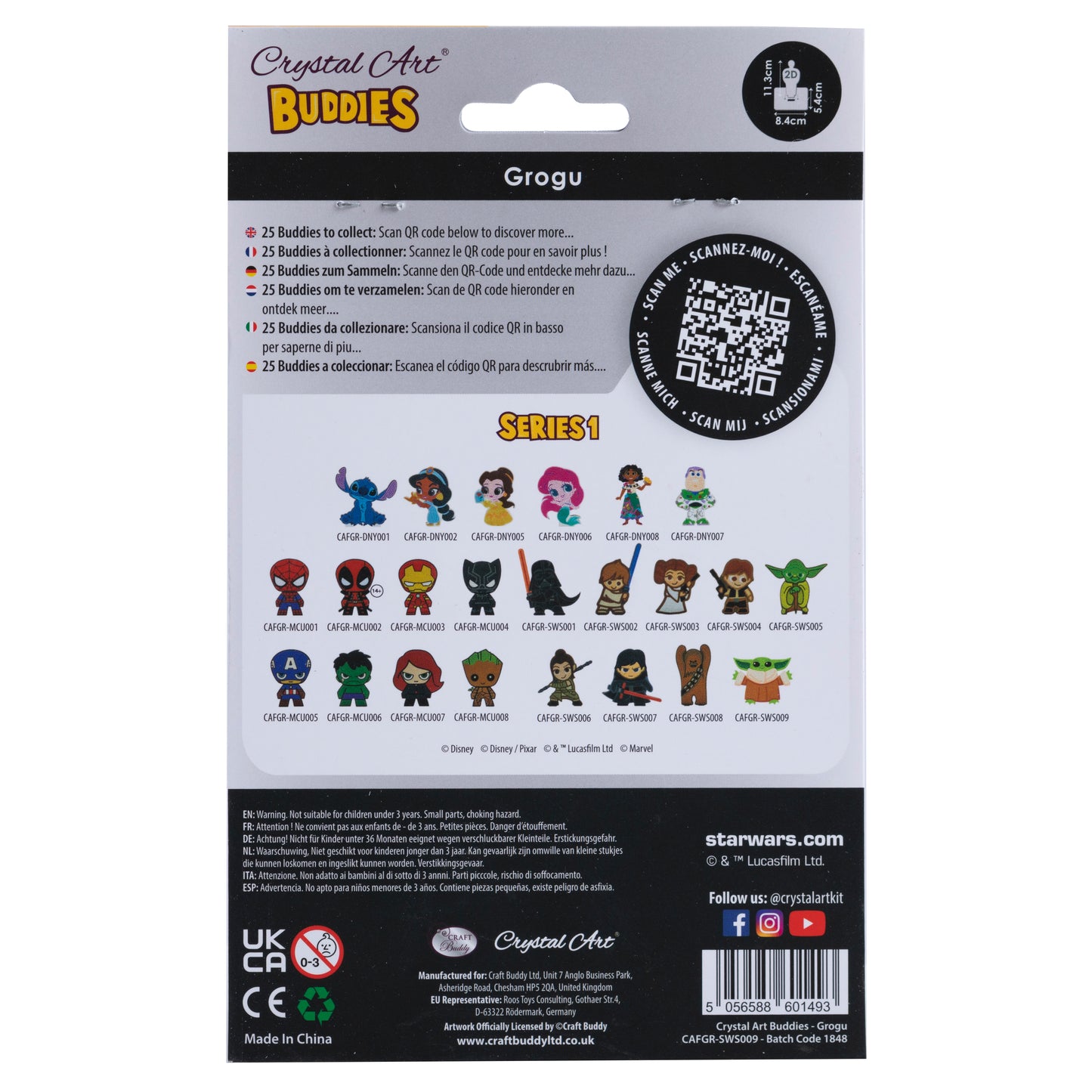 Grogu Crystal Art Buddy