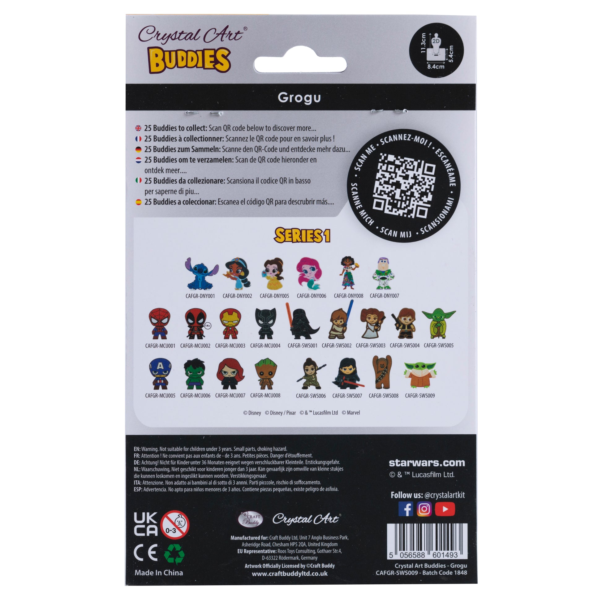 Grogu Crystal Art Buddy