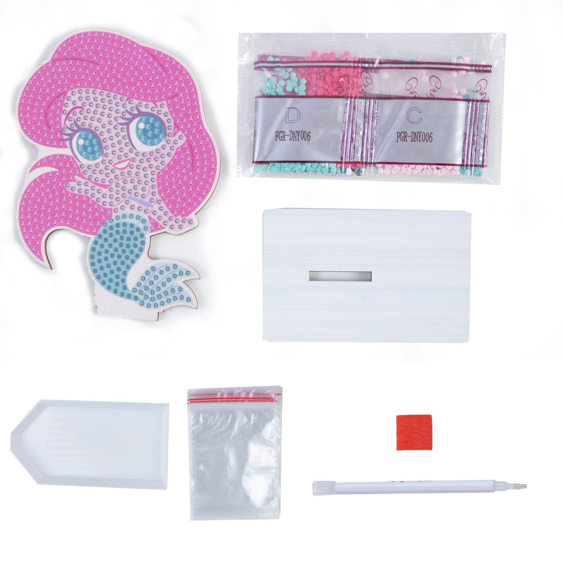 Little Mermaid Crystal Art Buddy