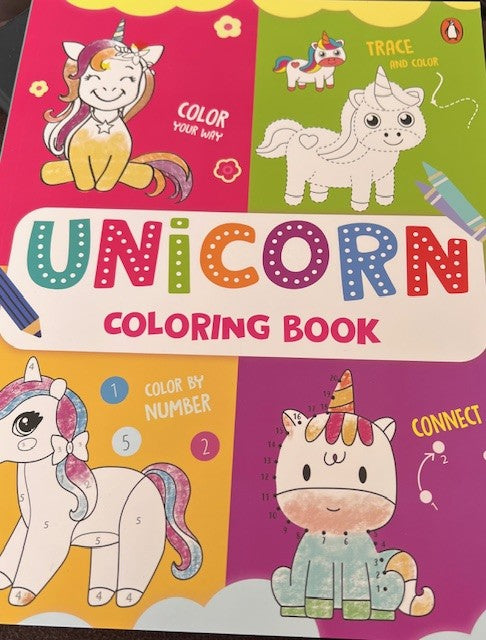 Unicorn Colouring Book