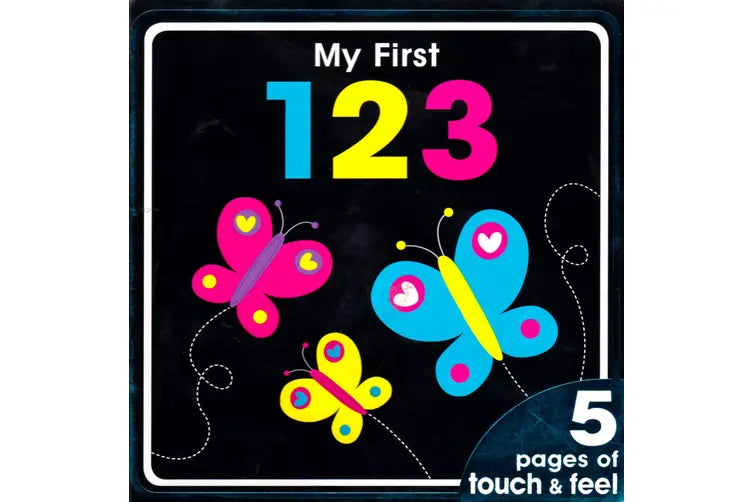 My First 123 Board Book with touch and feel