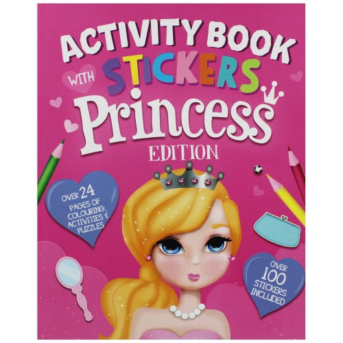 Activity Book with Stickers Princess Edition