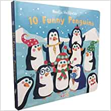 10 Funny Penguins by Nastja Holtfreter Board Book