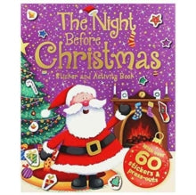 The Night Before Christmas Sticker Activity