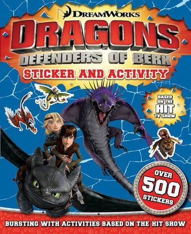 Dragons Defenders of Berk 500 Stickers