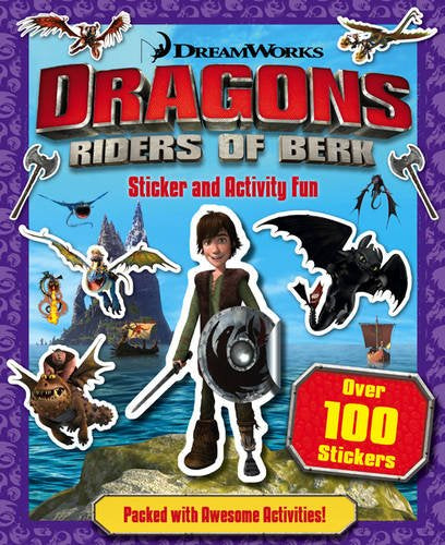 Dragons Riders of Berk 100 Stickers