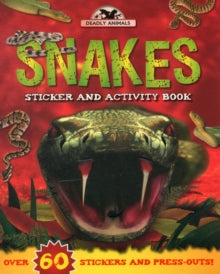 Deadly Animals: Snakes Sticker and Activity